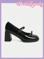 Dola Lovely Cute Bow-Knot Mary Jane Flat Shoes