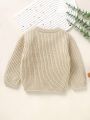 Baby Boy Ribbed Knit Sweater