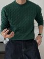 DAZY Men's Solid Color Sweater