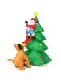 Gymax 6.5ft Inflatable Christmas Tree Indoor Outdoor Decoration w/ LED Lights