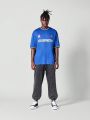 SUMWON Oversized Fit Football Tee With Front Logo