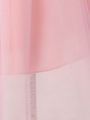 Baby Girl Bubble Sleeves Princess Dress With Full Swing Skirt, Formal Dress