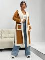 Women'S Fleece Lined Mid-Length Coat