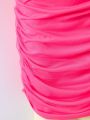 SHEIN Kids HYPEME Girls' (Big) Slim Fit Pleated Elegant Dress