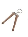 Mini Drum Baseball, Key Chain Gum Drum Baseball, Key Chain Gifts For Birthday Holiday (with 4-Link Chain)