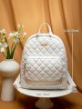 Quilted Pocket Front Classic Backpack