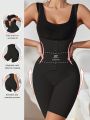 Women's Tummy Control Waist Cincher Bodysuit With Front Hook-And-Eye Closures, Bottoms