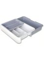 Kitchen Drawer Organizer - Expandable Silverware Organizer/Utensil Holder and Cutlery Tray with Drawer Dividers for Makeup, Stationeryand Kitchen Utensils