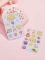 SHEIN X Cardcaptor Sakura 2pcs/pack Cute Graffiti Stickers