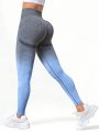 Women's Activewear Gradient Color Leggings