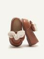 Cozy Cub Fashionable Adorable Infant Comfortable Soft Sole Warm Flat Shoes For Autumn