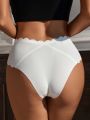 SHEIN Women'S Shell Edge Triangle Bikini Bottom