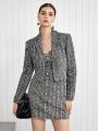 SHEIN BIZwear Business Elegant Slim Fit Strap Dress