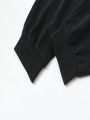 Men Crown & Letter Graphic Ombre Sweatshirt & Sweatpants