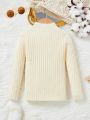Men's Chunky Knit Sweater With Textured Design For Casual Wear