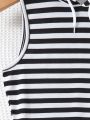 Tween Girls' Striped Hooded Dress