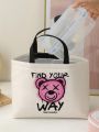Summerdsgn Cute Printed Bear Lunch Bag
