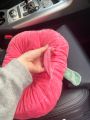 1pc Strawberry Shaped Car Seat Booster Cushion