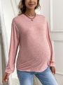 SHEIN Pregnant Women's Long Sleeve T-shirt