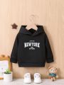 Baby's Hoodie With New York Print