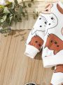 Baby Boys' Cute Puppy Sweatshirt And Pants Set