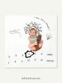 Cozy Cub 1pc Number/character Printed Photography Backdrop Blanket