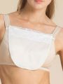 3pcs/set Women's White Lace Collar Detachable Anti-lighting False Collar With Buckle