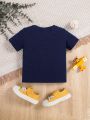 SHEIN Fashionable And Comfortable T-Shirt For Baby Boy