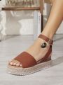 Womens' Holiday Style Wedge Heel Platform Sandals