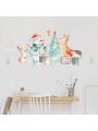 Christmas Snowman & Animal Wall Stickers Pvc Decoration Decals