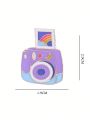 2pcs Universal Fashionable Versatile Mini Camera Shaped Cute Decorative Brooch