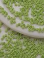 1500pcs 2mm Bohemian Style Cream-colored Effect Glass Round Beads For Diy Jewelry Making
