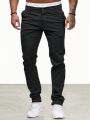 Manfinity Men's Casual Pants With Pockets
