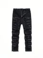 Boys' Frayed Ripped Jeans, For Tween