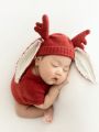 Baby Boy 3D Ear Design Hat & Shorts Photography Prop
