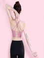1pc 8-shaped Tension Rope Fitness Yoga Elastic Chest Expander For Beautiful Back