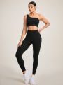 Women'S Solid Color Fitness Outfit