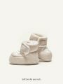 Cozy Cub Winter Thickened Soft Sole Baby Shoes For Infant, Warm Anti-skid Boots For 3-6-12 Months Old Learning To Walk