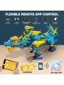 Remote & APP Control Dragon Building Kit RC Dragon Building Block Kit Educational Birthday Gifts Toys for 7 8 9 10 11 12-15 Years Old Boys Girls