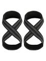 1 Pair Fitness Grip Pad With Anti-slip Design For Deadlifts, Weightlifting, Pull-ups, Powerlifting And Gymnastics