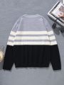 Men's Color Block Sweater