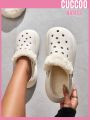 Everyday Collection Women's Hollow Out Slippers With Plush Lining