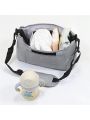 Baby Stroller Storage Bag; Multifunctional Large Capacity Children's Stroller Hanging Bag; Single-shoulder Mommy Bag Baby Stroller Bags