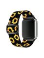 St.siabe 1pc Fashion Print Adjustable Elastic Nylon Watch Band With Apple Watch Band For 38mm 40mm 41mm 45mm 44mm 42mm 49mm, Soft Breathable Replacement Wrist Strap Compatible With Apple Watch Ultra Series Se/8/7/6/5/4/3/2/1 Accessories Correa