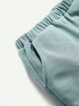 Cozy Cub Baby Boy'S Adornment Plaid Design Sport Casual Long Pants 3pcs/Set