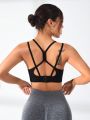 Seamless Back & Multi-strap Supportive Sports Bra