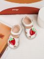Cozy Cub Cute & Interesting Fashionable Versatile Comfortable Anti-Slip Strawberry Patterned Baby Sandals