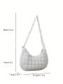 Fashionable Embroidered Women's Tote Bag Casual Dumpling Bag