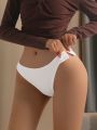 Ladies' Solid Color Triangle Panties
