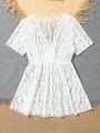 Tween Girls Lace Cover Up